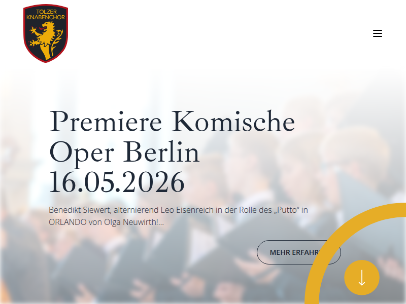 Unsere Probenräume | TÖLZER KNABENCHOR