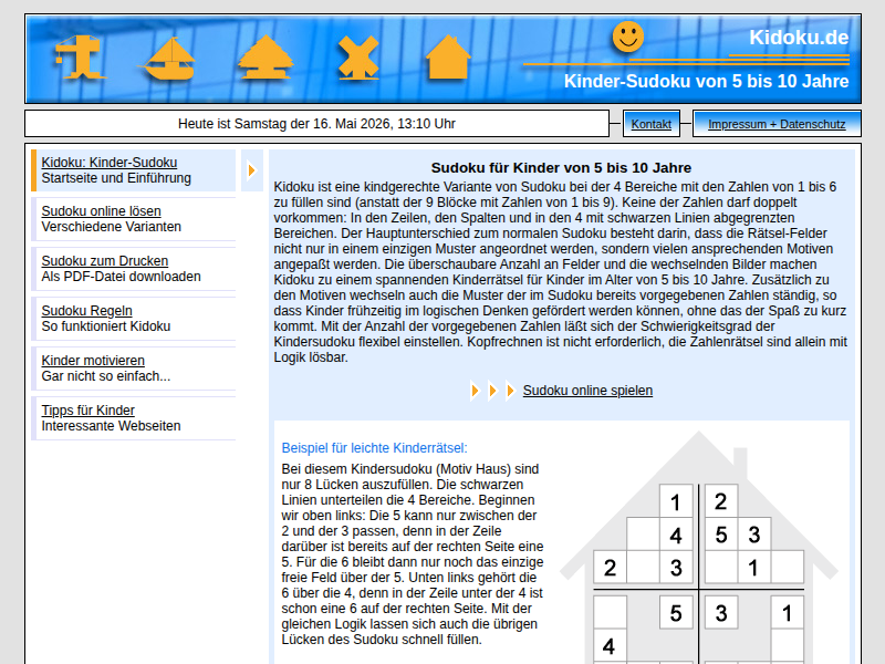 Sudoku Regeln