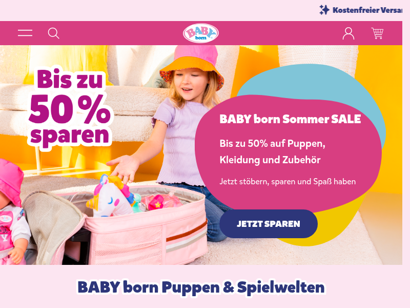 Puppenkostüm Piratenmädchen – BABY born Outfit mit Tüllrock