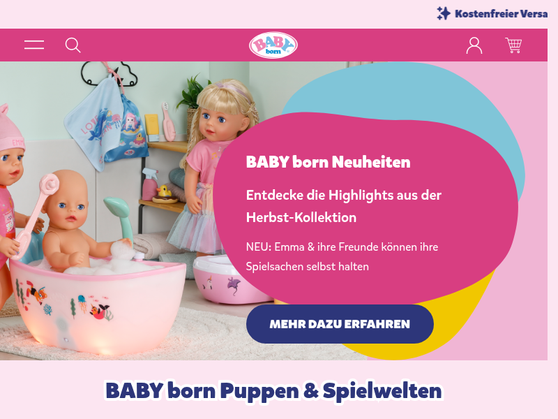 Einhornanzug für Babypuppen 43cm – Kuschelig & Magisch