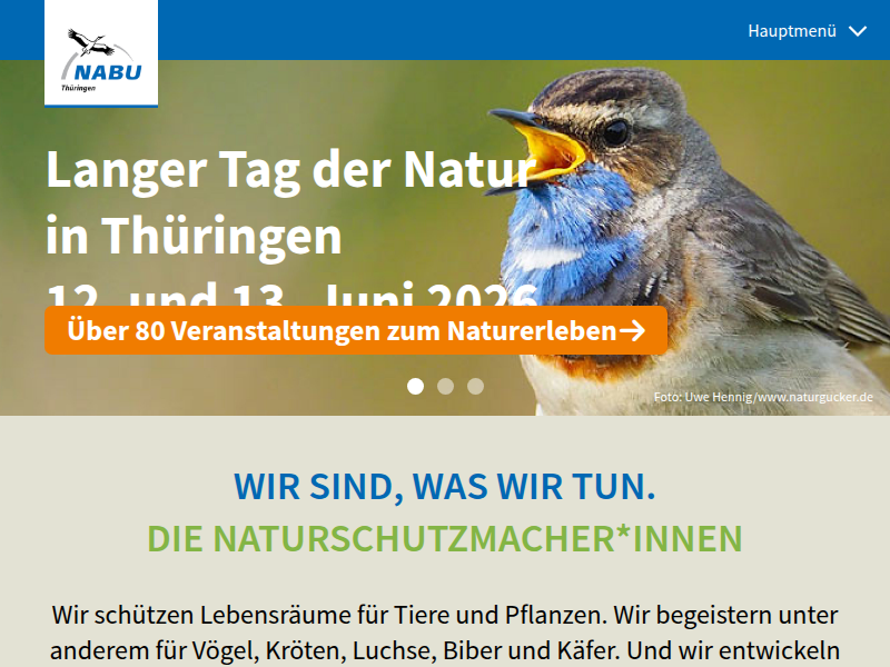 Jungvögel nicht mitnehmen - NABU Thüringen