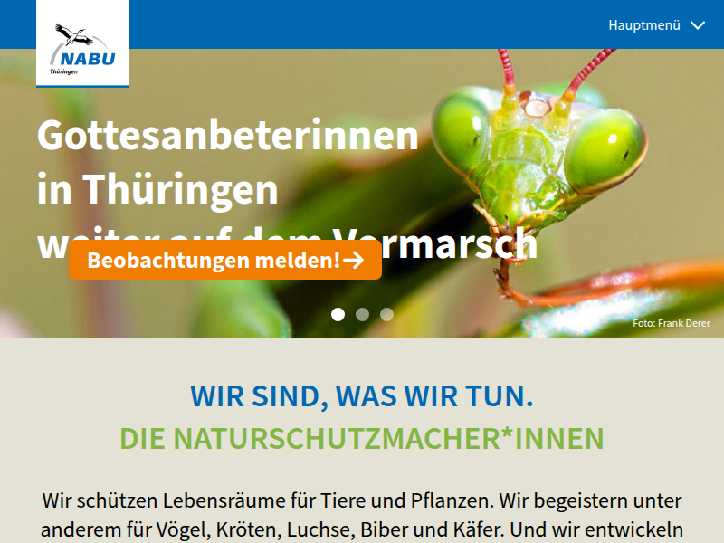 NABU fordert Reduzierung der Nitratbelastung - NABU Thüringen