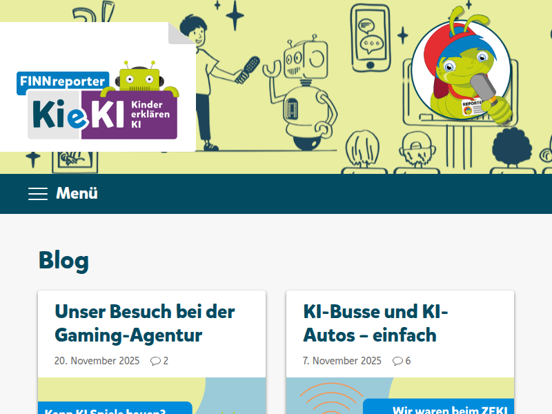 FINNreporter - Seite 3 von 11 - KieKI - Kinder erklären KI