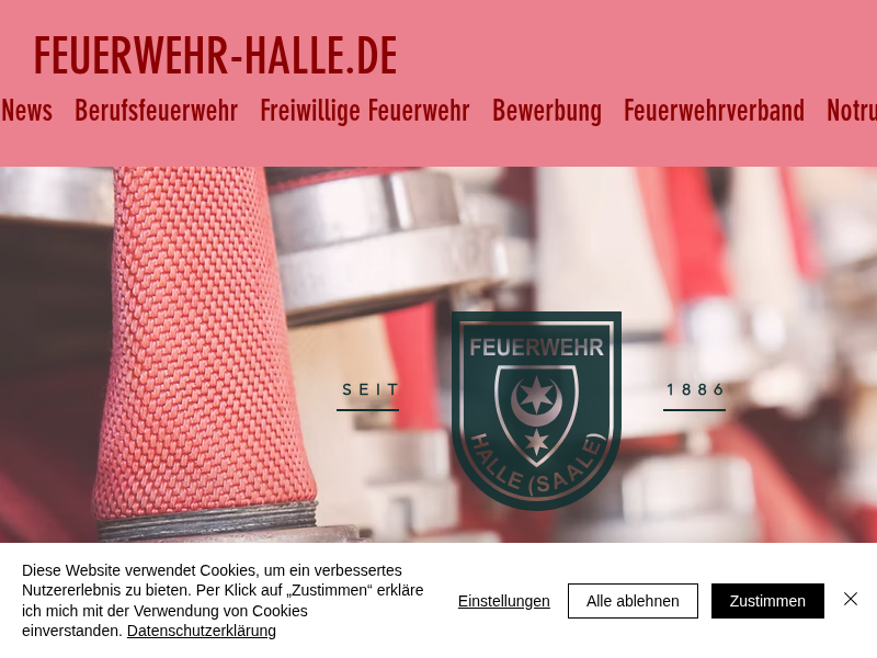 Für Halle seit 1889 | Feuerwehr Halle De
