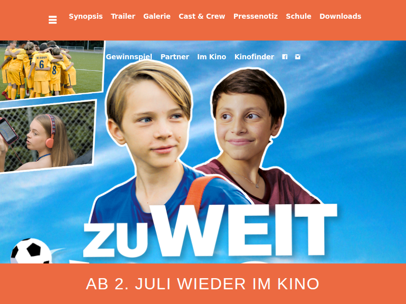 ZU WEIT WEG
