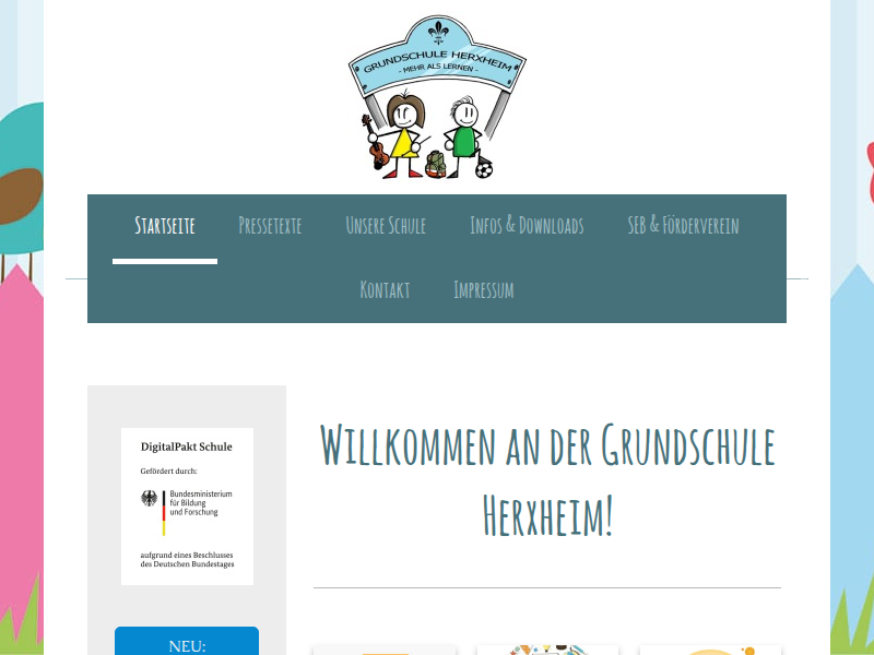 Verbandsgemeinde Herxheim - Unser Schul-Logo