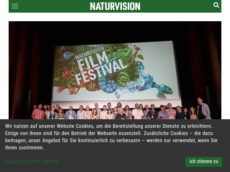 Filme nach Tagen 2025 | NaturVision