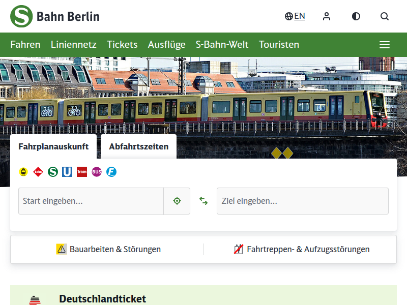 Service-Chat | S-Bahn Berlin GmbH