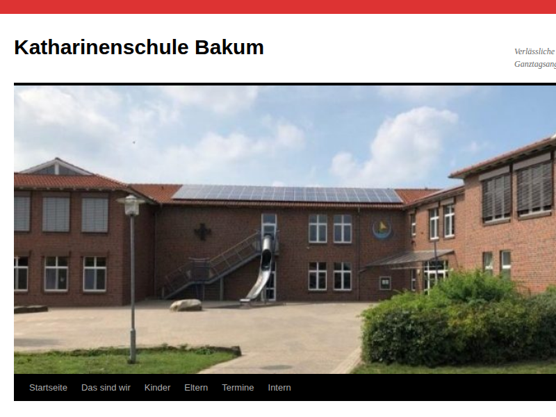 Katharinenschule Bakum | Verlässliche Grundschule mit Ganztagsangebot
