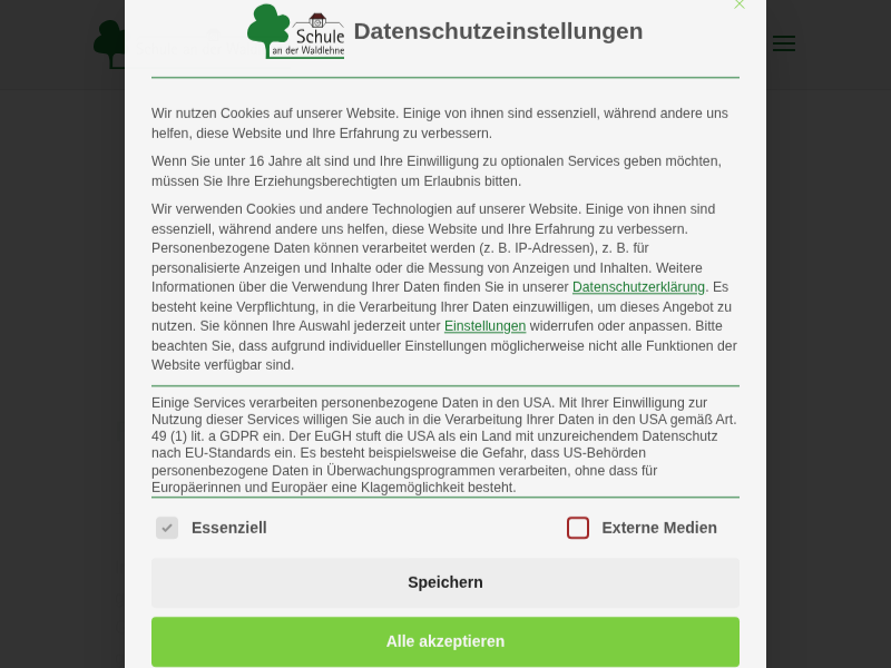 Klassenfahrt 3a & 3c - Schule an der Waldlehne