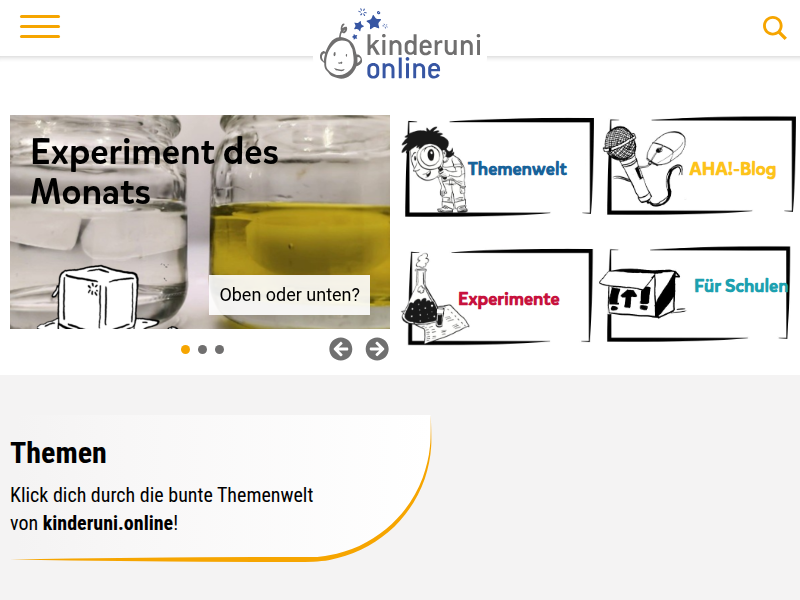 Zukunftsbotschaften - KinderuniOnline