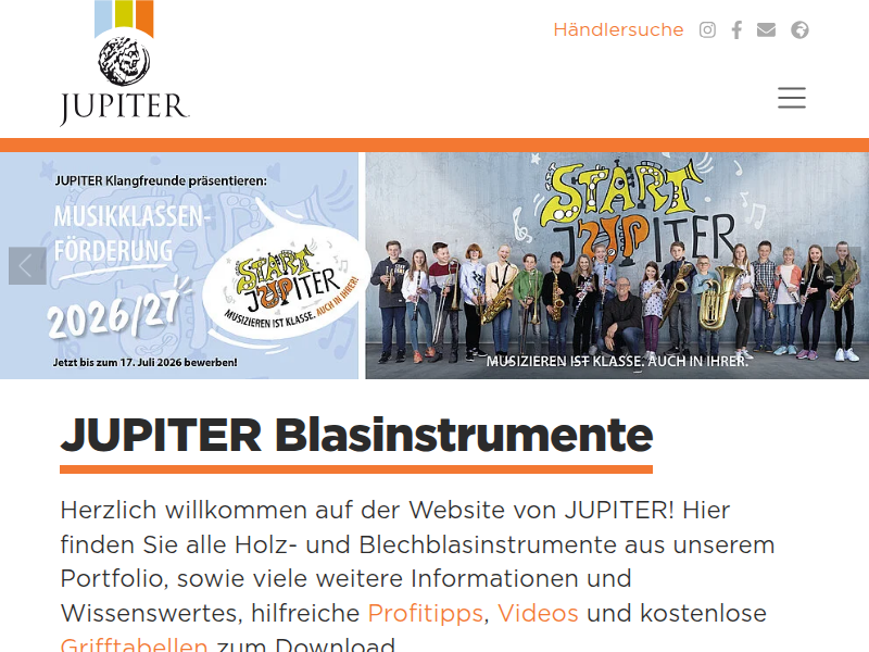 Musik wirkt - mehr als man ahnt - Jupiter
