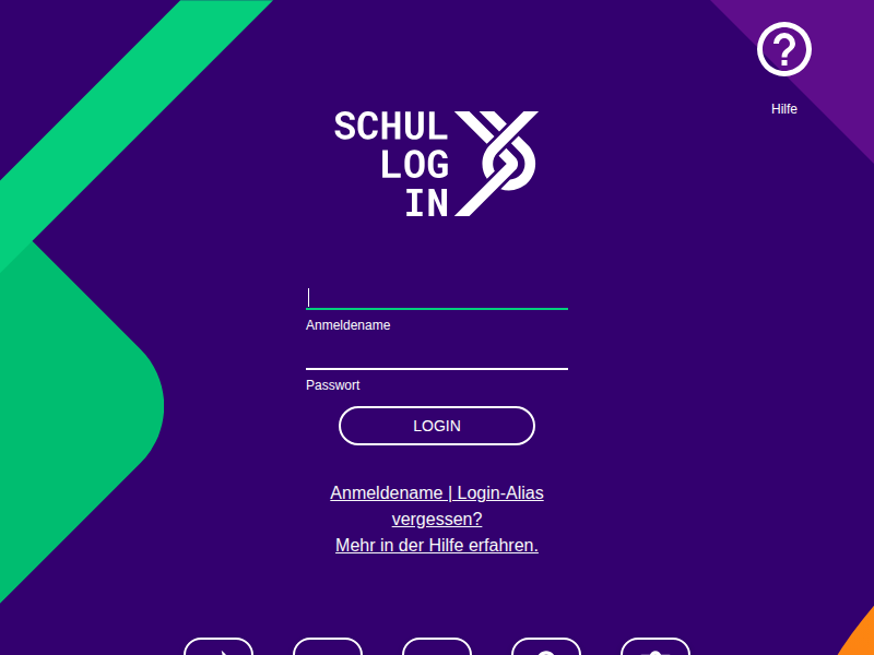Schullogin - Anmelden