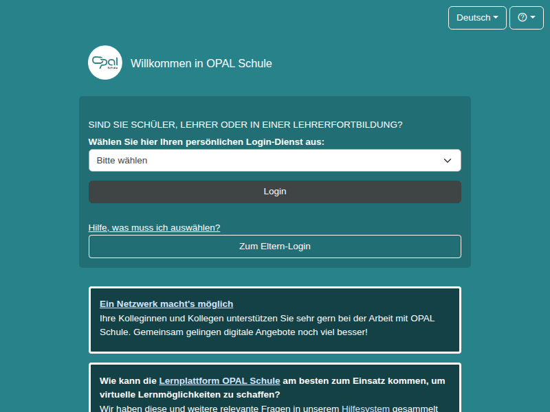 SchiLF OPAL Fragen - OPAL Schule