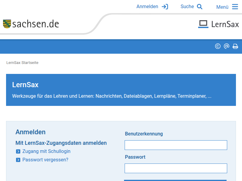 LernSax - Partner für die regionale und schulinterne Lehrerfortbildung