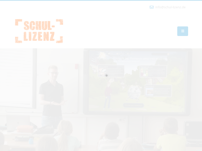 Kinderzeitmaschine.de im Unterricht legal nutzen | Schul-Lizenz.de - die Lizenz für Schulen