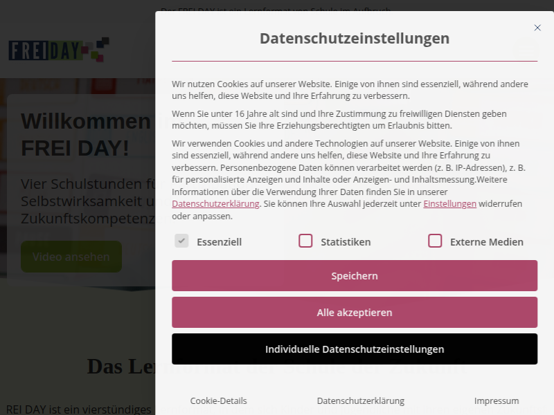 Der FREI DAY an der Textorschule - FREI DAY