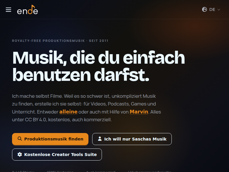 歌曲:Flight Pack 1 - 4/6 (Segeln) (Sascha Ende) - 立即免费使用 - ENDE.APP