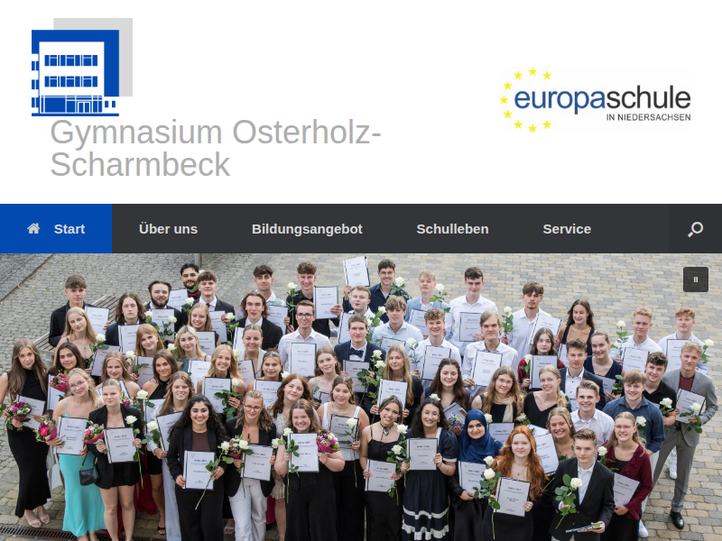 Online-Schulbesuch von Claus Kleber – Gymnasium Osterholz-Scharmbeck