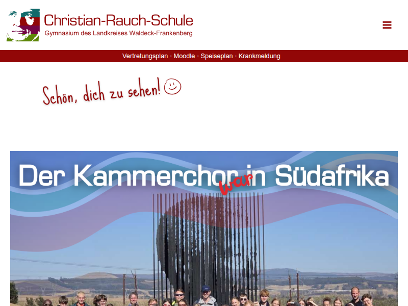 Nächster Halt: Nachhaltigkeit – Auszeichnungen für CRS-Schüler:innen – Christian-Rauch-Schule