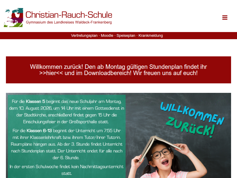 Schüleraustausch mit Vendôme 2023 – Christian-Rauch-Schule