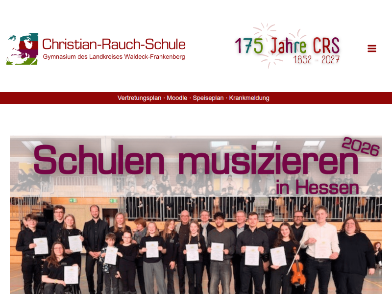 Impressum – Christian-Rauch-Schule