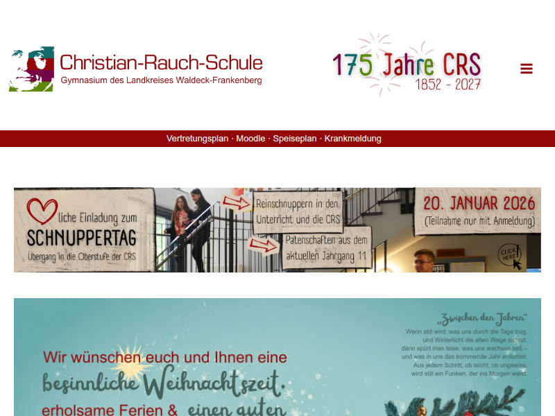 Nächster Halt: Nachhaltigkeit – Auszeichnungen für CRS-Schüler:innen – Christian-Rauch-Schule