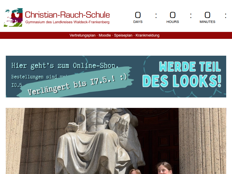 Buchbloggerin Katharina Rickert besucht die CRS – Christian-Rauch-Schule