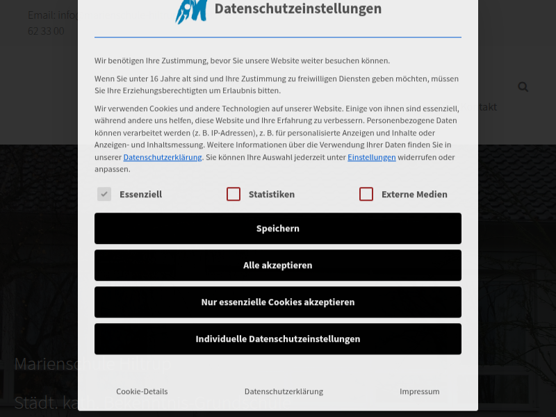 Datenschutz - Marienschule Hiltrup