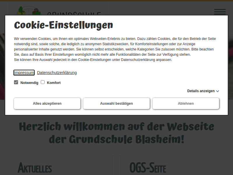 Hinweis zu Unwetter und extremen Wetterlagen! - Grundschule Blasheim