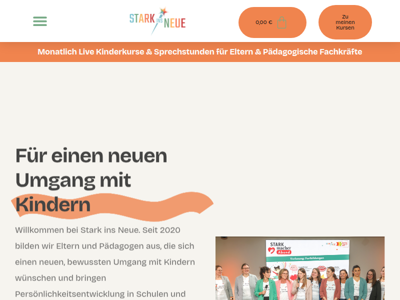 Podcast - Stark ins Neue