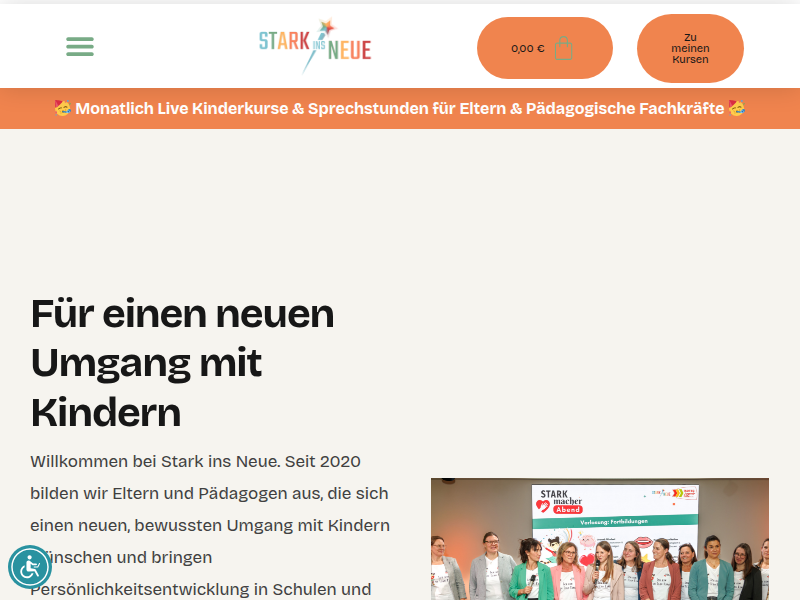 Events-public – Salespage - Stark in Neue