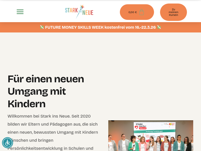 Veranstaltungshinweis für Lehrkräfte und Pädagogen in Bergisch Gladbach - Stark in Neue