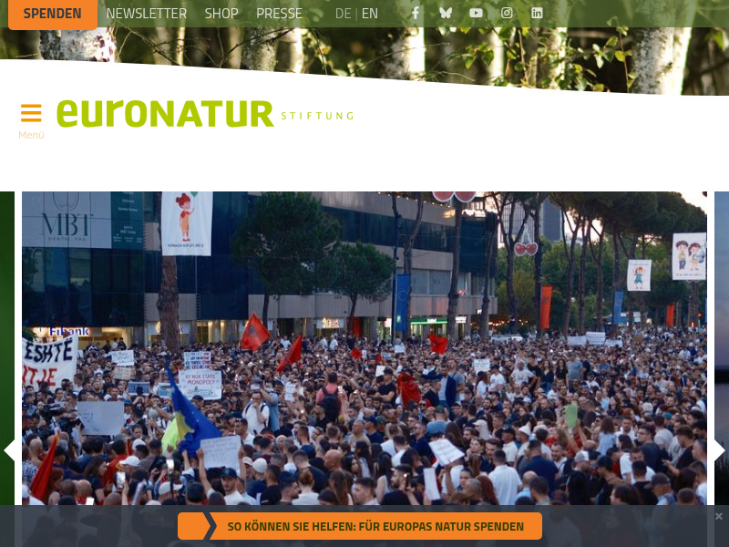 Neues Leben für Europas Amazonas - EuroNatur