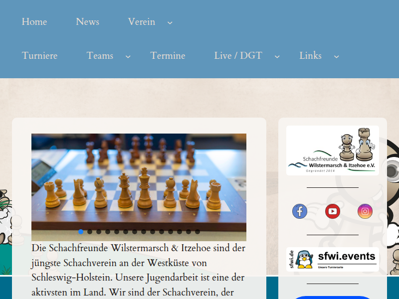 Datenschutz - Schachfreunde Wilstermarsch & Itzehoe