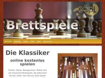 Klassische Brettspiele – Schach Mühle Domino Backgammon Dame online spielen
