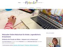 Live Online Malkurse für Kinder - Malzauber Online Malschule