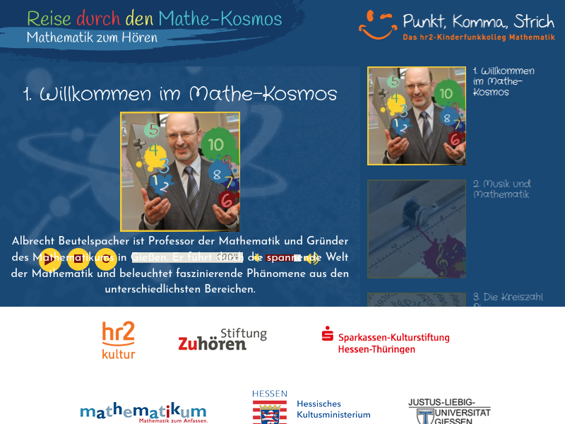 Impressum :: Mathematik hören