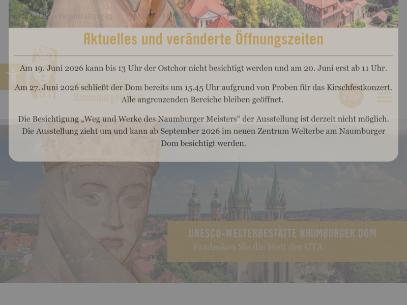Serenade im Kreuzgang - Naumburger Dom