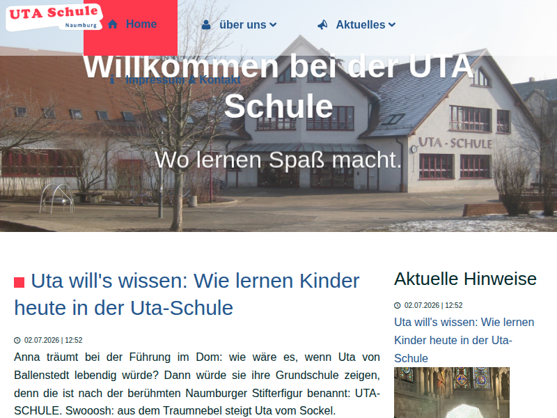 KREAS Kreativ in Sachsen-Anhalt! Alle Uta-Kinder handwerken in der Kinderdombauhütte - UTA Schule Naumburg