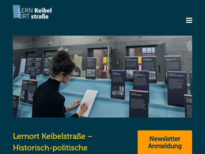 Dokumentation: Online-Seminar: Urteilsbildung und historisches Lernen - Lernort Keibelstraße der Agentur für Bildung, Geschichte und Politik