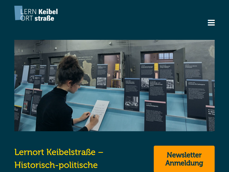 Dokumentation: Online-Seminar: Urteilsbildung und historisches Lernen - Lernort Keibelstraße der Agentur für Bildung, Geschichte und Politik