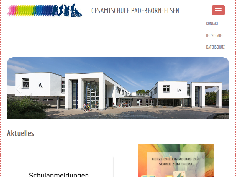 Gesamtschule Paderborn-Elsen Detailansicht