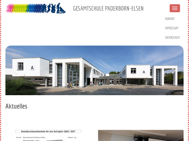 Gesamtschule Paderborn-Elsen Detailansicht