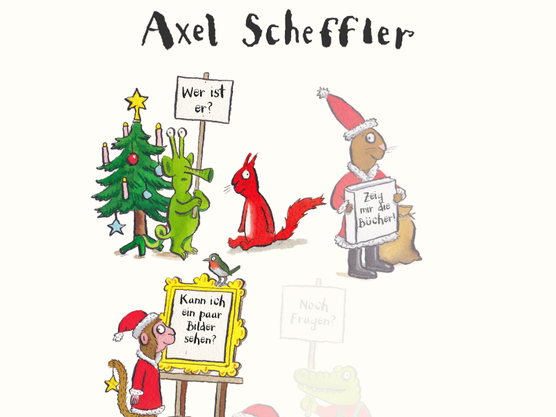 Axel Schefflers offizielle Webseite | Mein Haus ist zu eng und zu klein