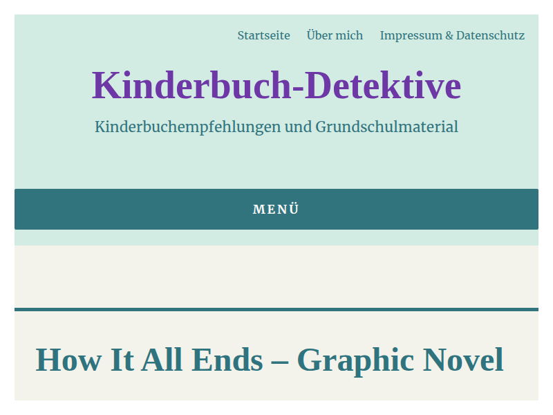 Der große Mann und die kleine Maus - Kinderbuch-Detektive
