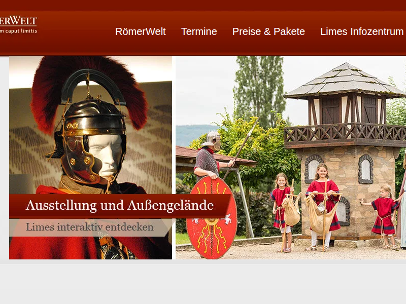 Römische Glashütte in Aktion