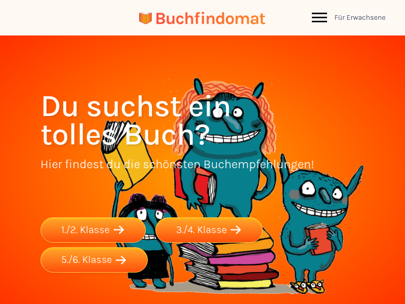 Tolle Buchempfehlungen für Kinder und Jugendliche | Buchfindomat.de