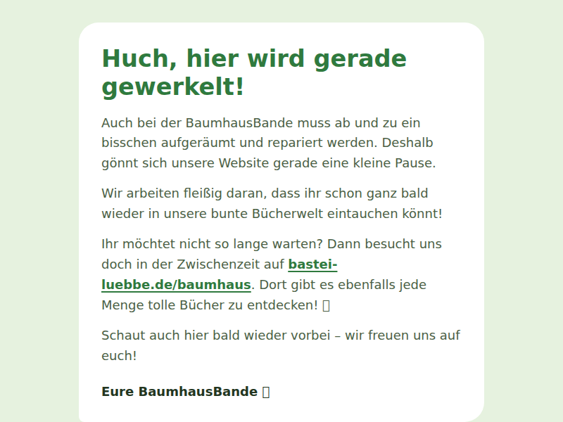 Alma und die Landkarte der Zeit – BaumhausBande