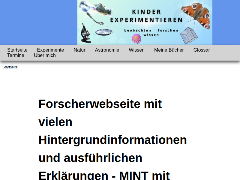 Experimente mit Spiegeln, Winkelspiegeln, Kaleidoskop und Tripelspiegeln - Kinder experimentieren